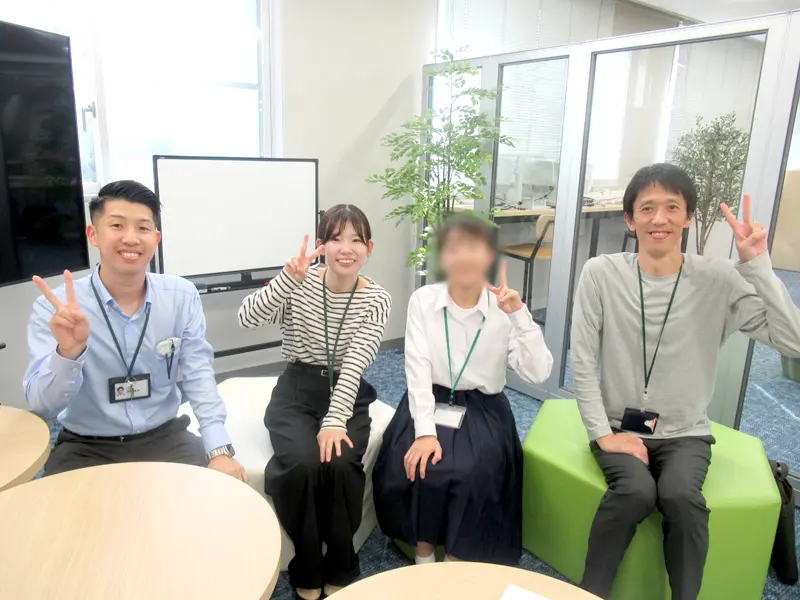 中学生による職場見学