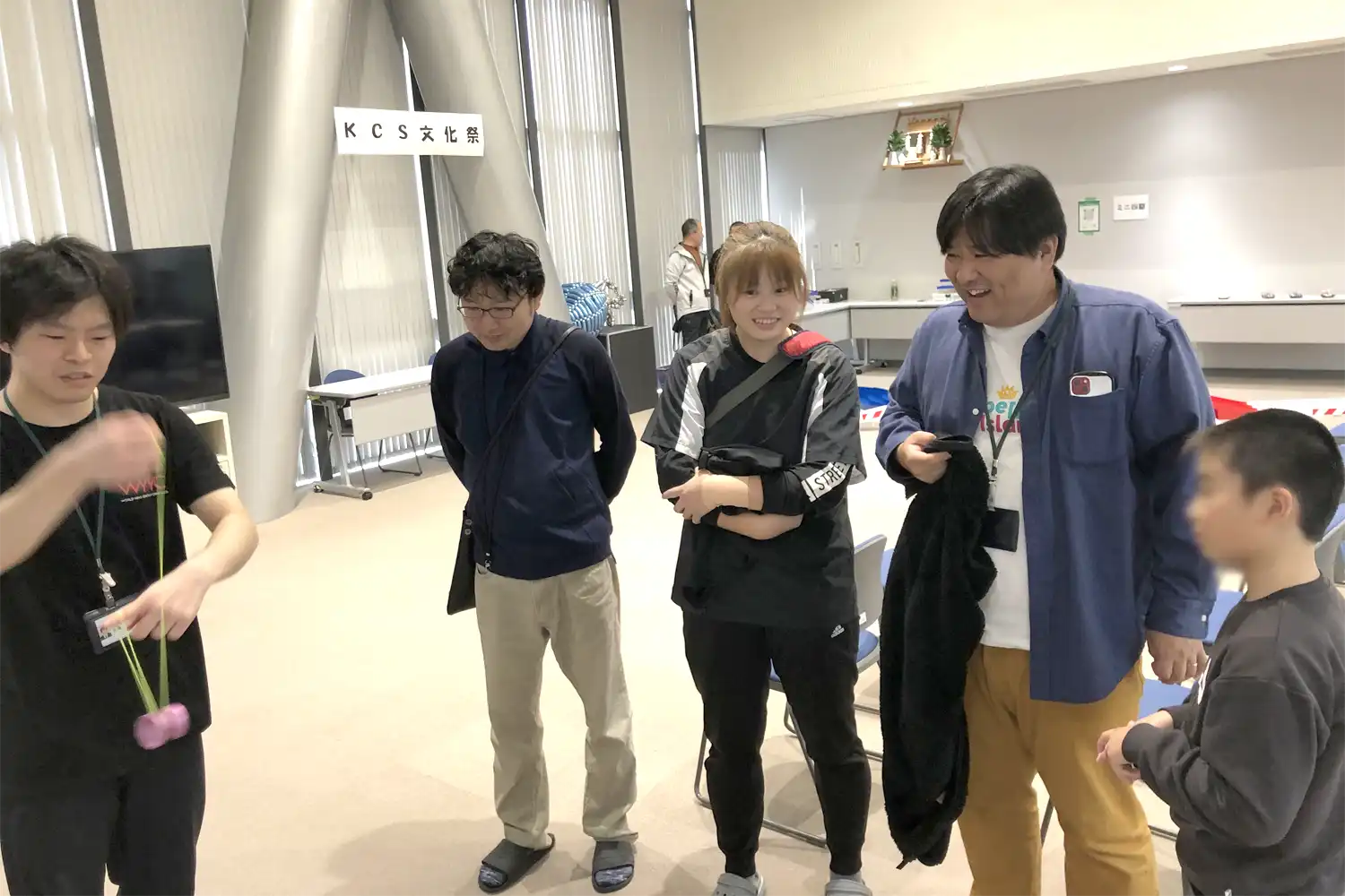 ヨーヨー実演