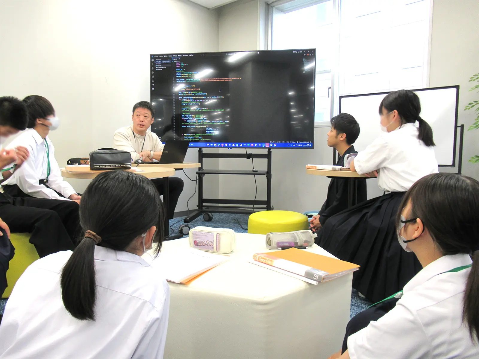 大垣市内中学生による職場見学2025